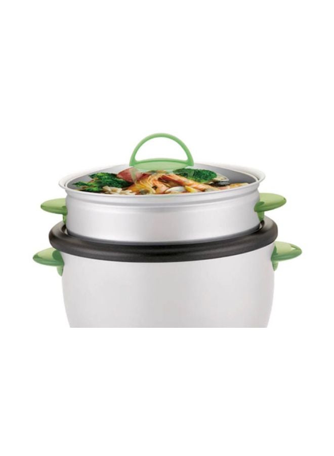 Olsenmark Rice Cooker 1.8 L 650 W OMRC2117 White/Green - Image 3