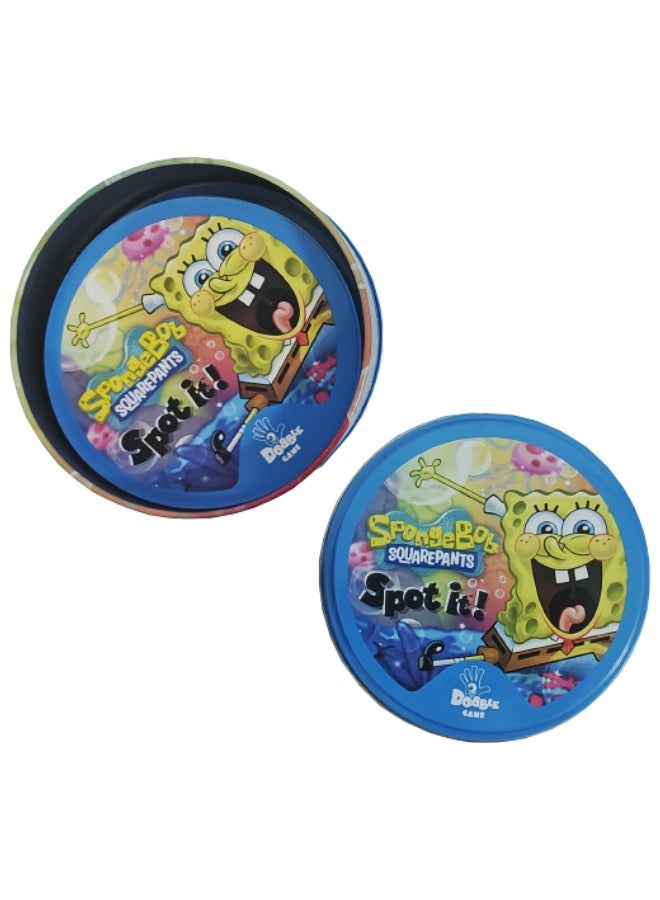 DOBBLE Spot It! Spongebob Card Game, Matching Game, Fun Kids Game for Family Game Night, Travel Game for Kids, Great Gift for Kids, Average Playtime 15 Minutes - Image 4