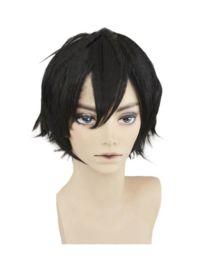 Loquat The Franxx Anime Cosplay wig Black 25cm - Image 3