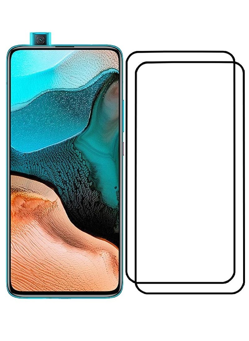 CATANES 2 Pack For Xiaomi Redmi K30 Pro Screen Protector Tempered Glass Full Glue Back  - Image 2