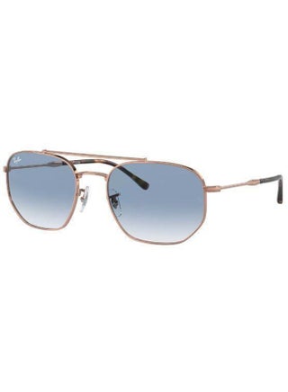 Men UV Protection Square Shape Sunglasses RB-3707-57-9202/3F - Gold