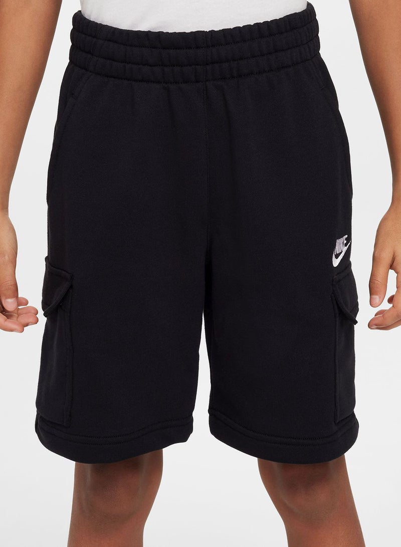 Nike Kids Nsw Lbr Club Fitted Cargo Shorts - Image 1