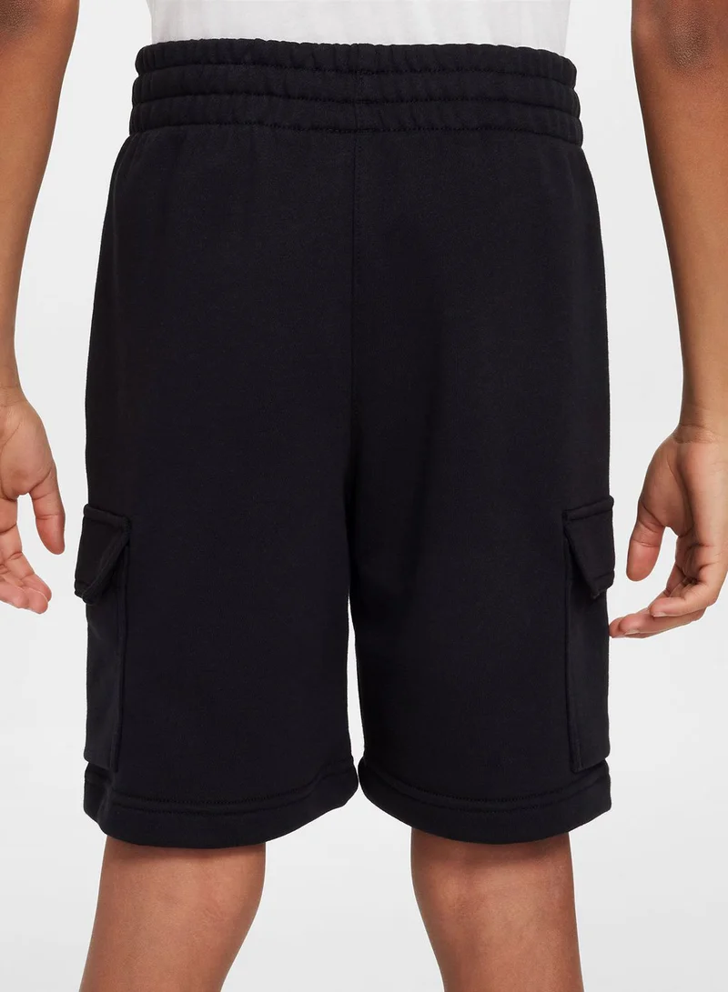 نايكي Kids Nsw Lbr Club Fitted Cargo Shorts