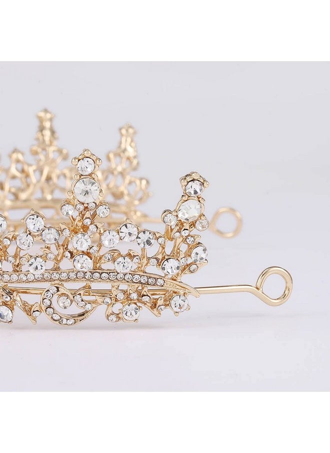 Baroque Wedding Crown Gold Rhinestone Bridal Crowns And Tiaras Crystal Bride Crown Prom Costume Party Hair Accessories For Women And Girls(A) - pzsku/Z8F70FFF7F46F14BB78A1Z/45/_/1735567043/48aad77f-d473-4e97-bf07-cff9e7097679