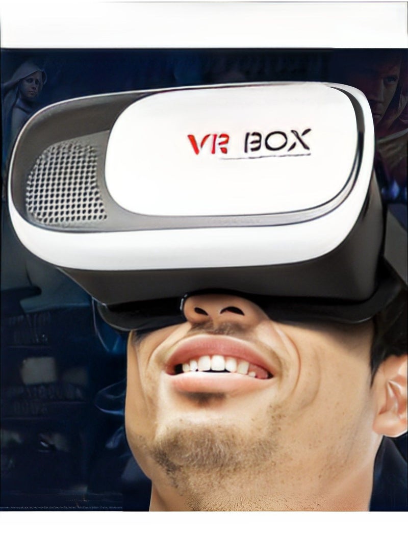 Generic - 3D Virtual Reality VR Box 2.0 Glasses Smart Phone Universal Headset Goggle Video Compact Portable Design Adjustable lens & Focus Controls - Image 1