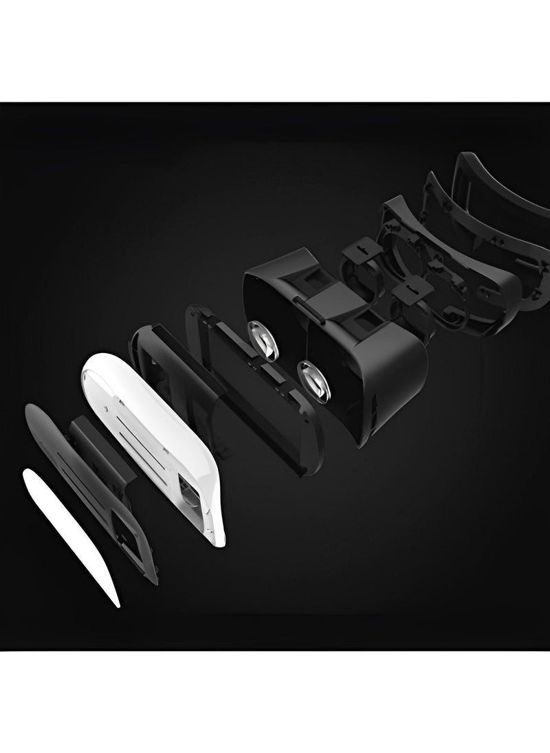 Generic - 3D Virtual Reality VR Box 2.0 Glasses Smart Phone Universal Headset Goggle Video Compact Portable Design Adjustable lens & Focus Controls - Image 1