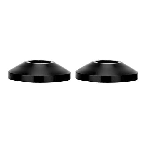 Acouto for motorcycle 1 inch handlebars end 1 inch Handlebar End Universal CNC Aluminum Alloy Motorcycle Handlebar Handle Bar End Accessory 1 Pair (black) - Image 5