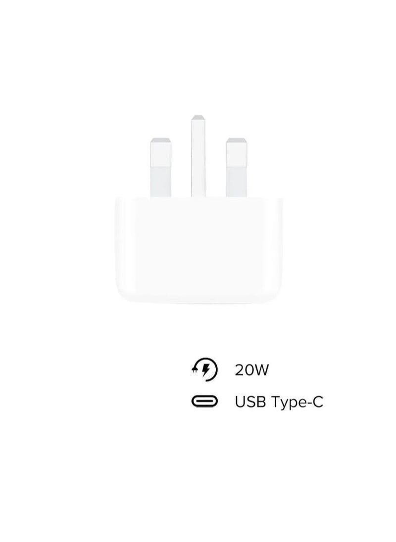 Generic Original Tayb C iPhone Triple Plug Power Adapter Fast Head Charger Plug  - Image 1