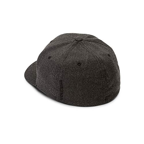 Volcom mens Full Stone Flex Fit Baseball Cap, Charcoal Heather, Large-X-Large US - Image 3