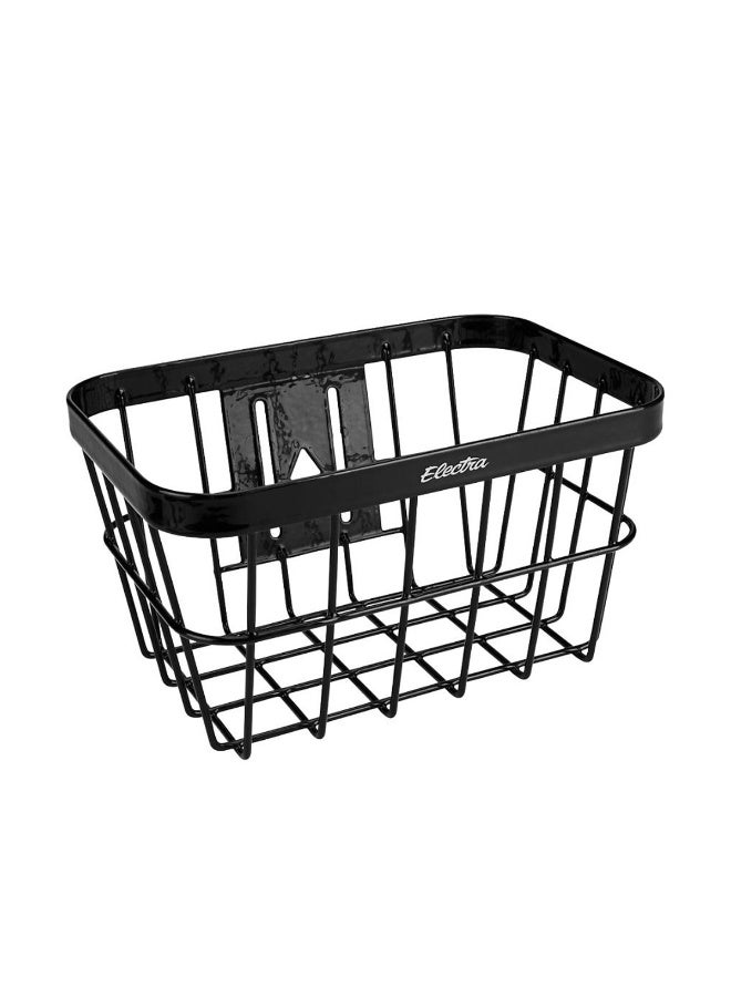 Electra Bicycle Company Electra Small Wired Headset Mount Basket Black - Image 1