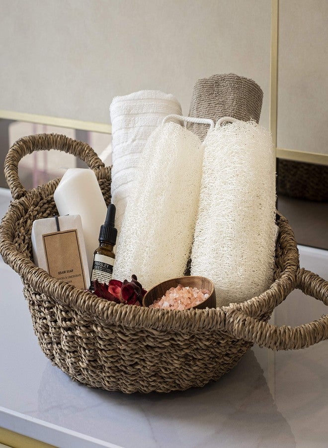 FAAY 4 Pcs Premium Natural Exfoliating Loofah Sponge: 6" Eco-friendly Unbleached Luffa Body Scrubber Rejuvenating Your Skin for Men and Women. Paraben Free Bath Sponge, Shower Loofah - Image 4