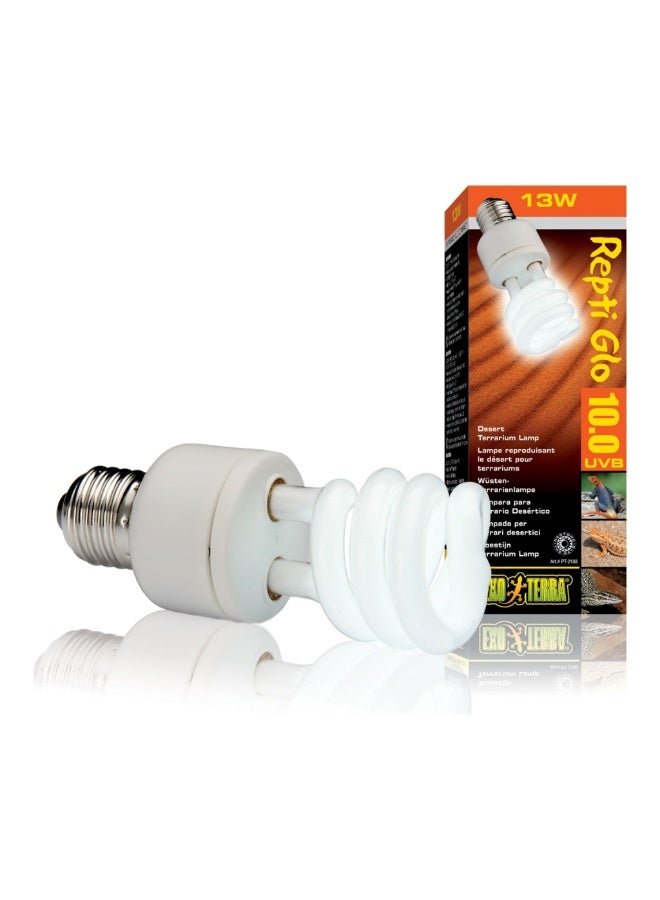 Exo Terra Reptile UVB150 Compact 13W Desert Terrarium Bulb, High UVB & UVA Lamp, Effective up to 50 cm, PT2188 - Image 3