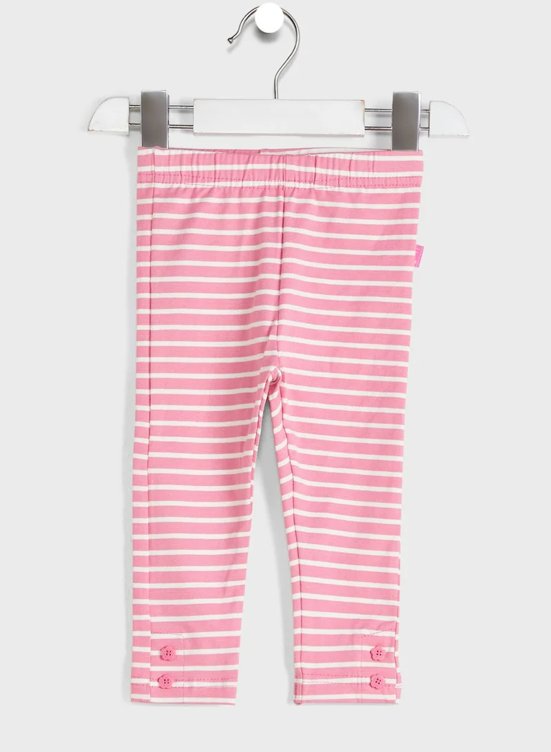 JoJo Maman Bebe Kids 2 Pack Farm Print Legging