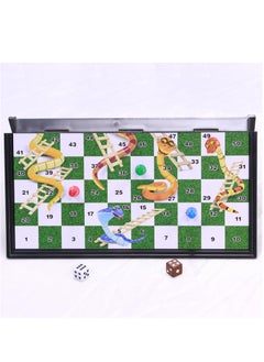 Magnetic Snakes and Ladders Board Game, Folding Design and Light-Weight Traditional Game for Kids and Adults (25x25cm) - pzsku/Z8F716BB4F0B0E91ABABCZ/45/1741254552/66acf162-f80e-4ead-8e62-4faba2a9e919