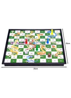 Magnetic Snakes and Ladders Board Game, Folding Design and Light-Weight Traditional Game for Kids and Adults (25x25cm) - pzsku/Z8F716BB4F0B0E91ABABCZ/45/1741254647/c56516e6-5e09-4d05-b1f9-8da5131c04df