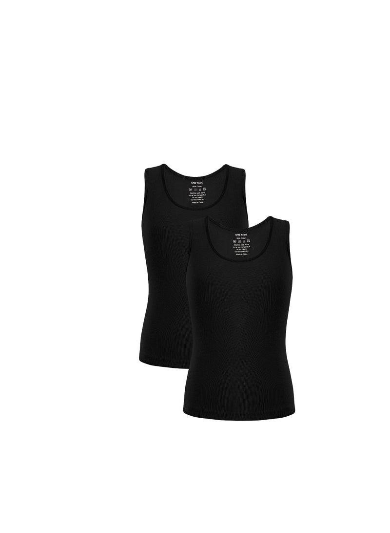 Mariposa Mariposa Girls Vest Color  2 Pack  - Image 1