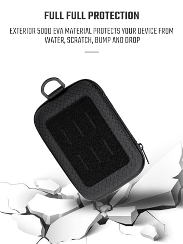 TACTICAL_GEEK EXT13 Hard Shell EDC Tool Organizer Case Travel Tech Organizer Case Bag for Electronics Accessories Portable Accessories Pouch Bag for Charger CordPower BankEarphone Flash Drive - Image 3