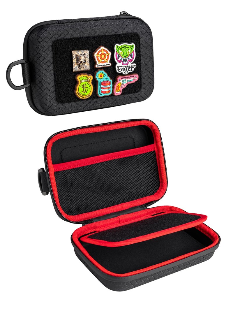 TACTICAL_GEEK EXT13 Hard Shell EDC Tool Organizer Case Travel Tech Organizer Case Bag for Electronics Accessories Portable Accessories Pouch Bag for Charger CordPower BankEarphone Flash Drive - Image 2