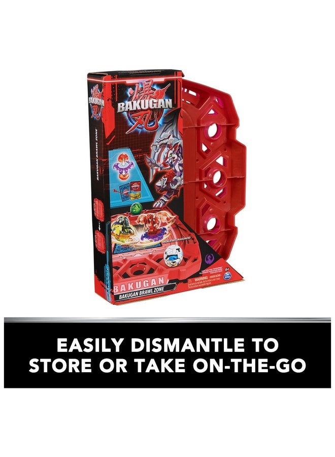 BAKUGAN Bakugan Brawl Zone Compact Playset with Special Attack Dragonoid, Customizable Action Figure, Trading Cards, Kids Toys for Boys and Girls 6 and up  - Image 4
