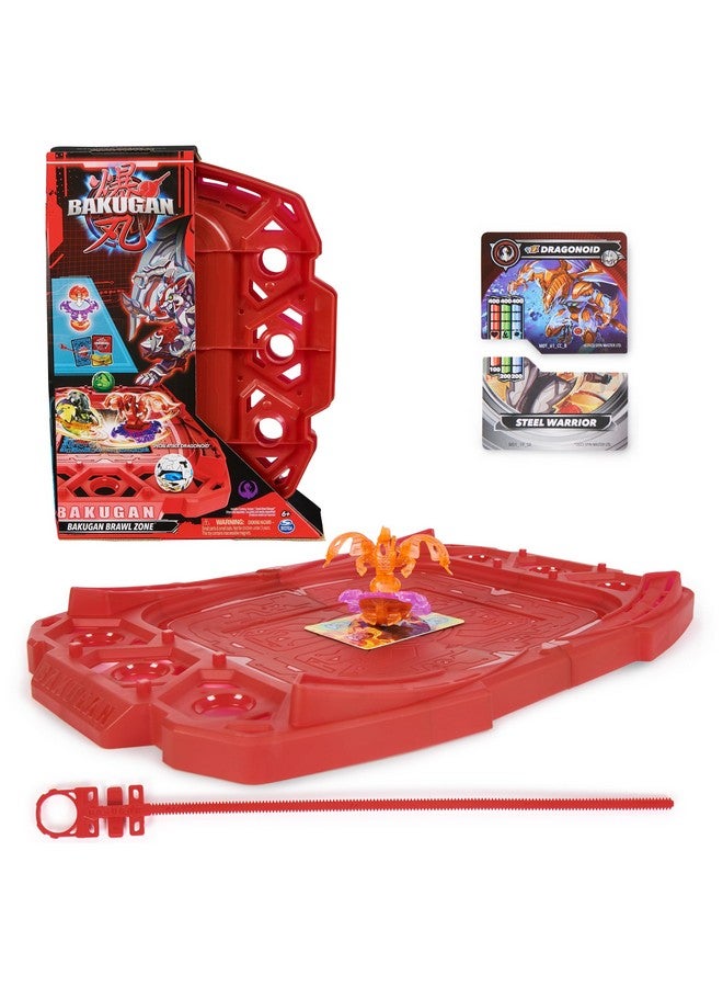 BAKUGAN Bakugan Brawl Zone Compact Playset with Special Attack Dragonoid, Customizable Action Figure, Trading Cards, Kids Toys for Boys and Girls 6 and up  - Image 1