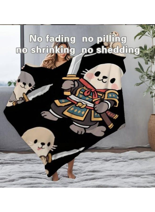 عام بطانية رقيقة من الفانيلا الكرتونية للأطفال أو الطلاب (دافئة ومريحة ومناسبة للنوم والألعاب) 100 سم * 150 سم - 849 - Image 2