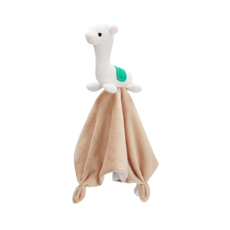 Pro Goleem Llama Security Blanket Soft Loveys for Babies Boys and Girls Newborn Lovie Infant Blankie Llama Baby Snuggle Toy Stuffed Animal Baby Gifts 14 Inch - Image 1