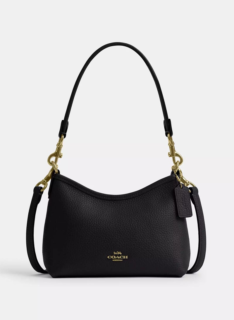 coachoutlet Coach Laurel Shoulder Bag Small, Women's Cross Body Bag, Women's Hand Bag, Women's Shoulder Bag, Women's Travel Bag, Black-20cm - Image 1