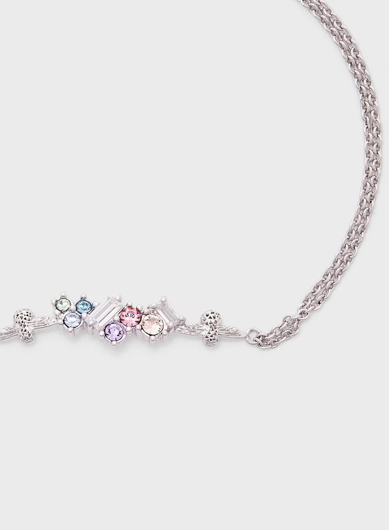 OLIVIA BURTON Rainbow Bee Chain Bracelet
