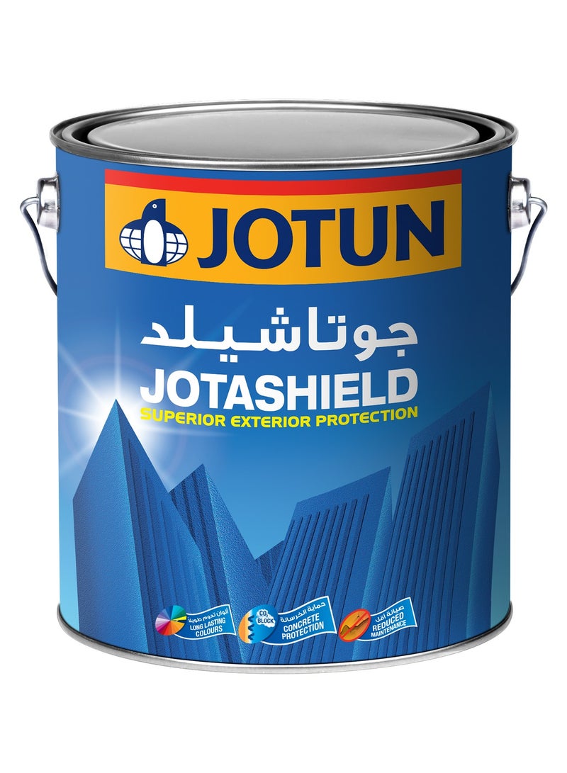 جوتن جوتاشيلد تيكس ألترا 18 لتر، أبيض – دهان أكريليك نقي بملمس متوسط وتشطيب نصف لامع مرن للجدران الخارجية