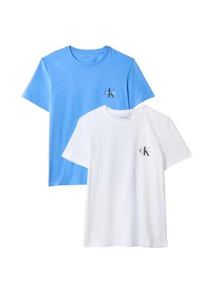 Calvin Klein Jeans  2-Pack Monologo T-Shirts for Women | Best Price UAE