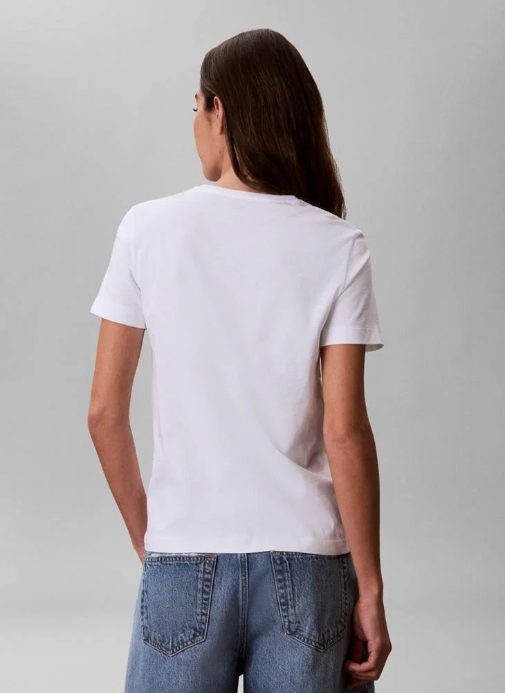 Calvin Klein Jeans  2-Pack Monologo T-Shirts for Women | Best Price UAE
