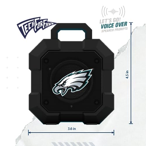 SOAR NCAA Shockbox LED Wireless Bluetooth Speaker, Virginia Tech Hokies - Image 3