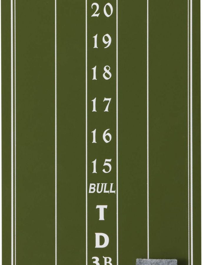 Viper by GLD Products لوحة تسجيل فايبر: كريكيت وألعاب السهام 01، أخضر، 15.5 بوصة ارتفاع × 8 بوصة عرض - Image 1