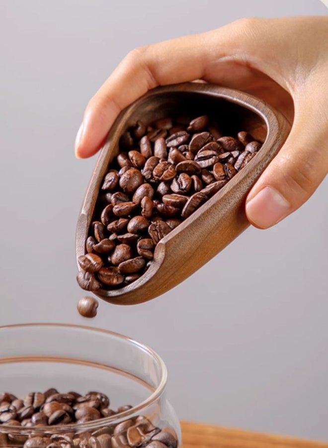 هومستر حبوب القهوة جرعة كوب جرعة القهوة علبة ، جرعة خشبية سفينة شاي ورقة فضفاضة سفينة جرعة واحدة علبة قياس مقلاة القهوة - Image 3