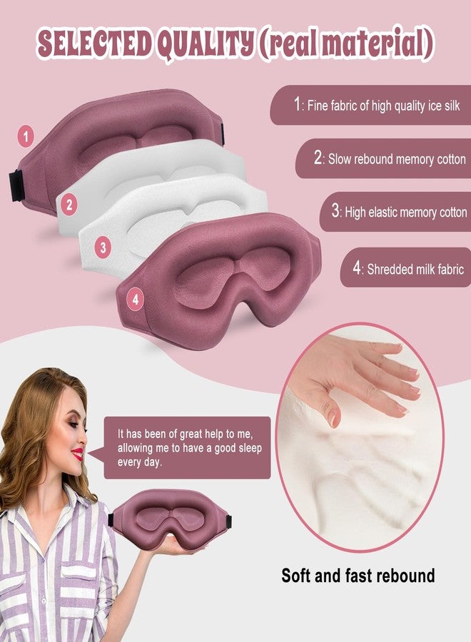 Clbxzwc 3D Advanced Eye Mask for Sleeping, Ultra Delicate Soft Skin Friendly Eye mask,100% Blackout Sleep Eye Mask for Sleep, Eyelash Extension Sleep mask, Sleeping Eye Masks for Men and Women - Image 3
