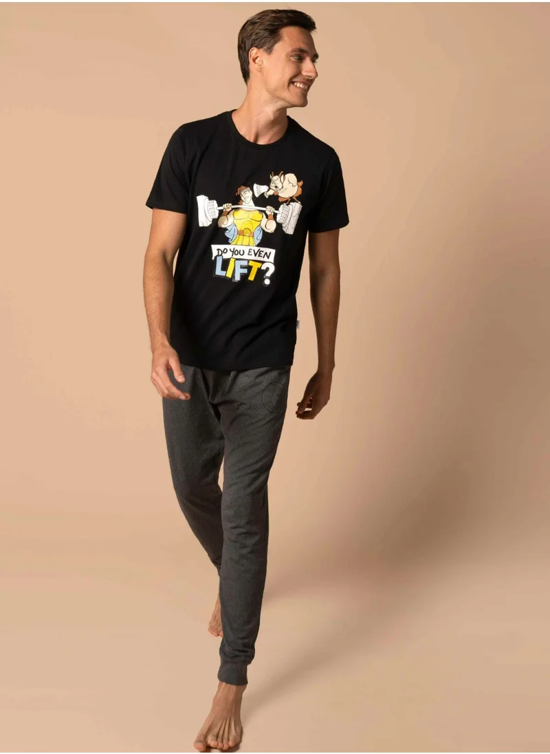 ديزني Urban Haul X Hercules Mens Pyjama Set