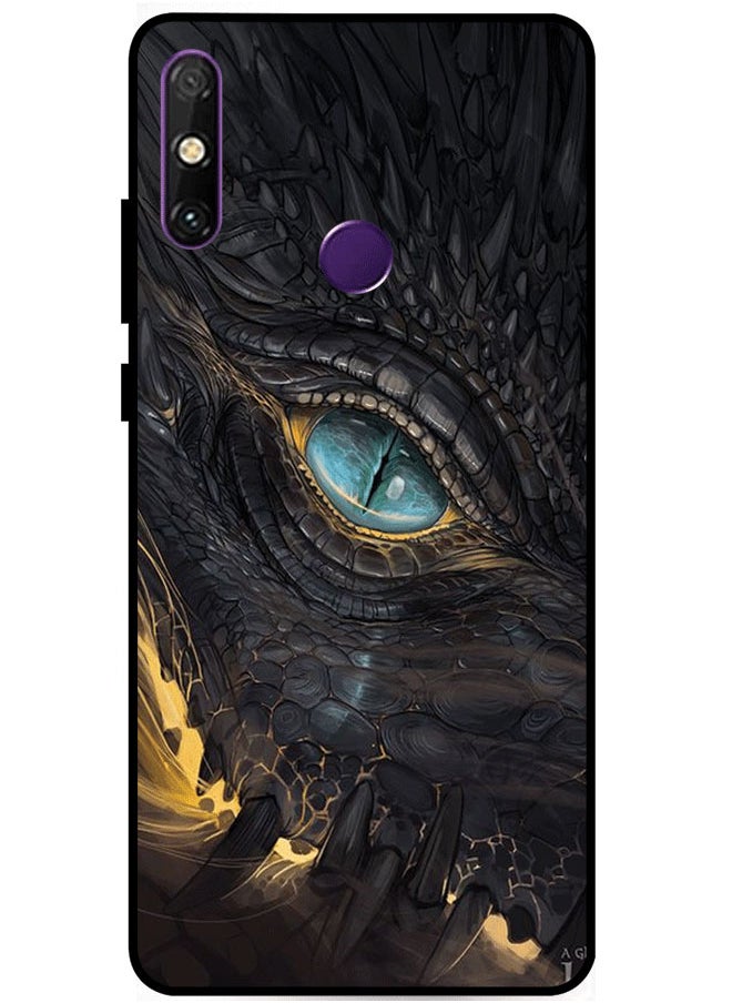 EYE CATCH Protective Case Cover For Huawei Enjoy 20E Dinosaur Eye Multicolor  - Image 1