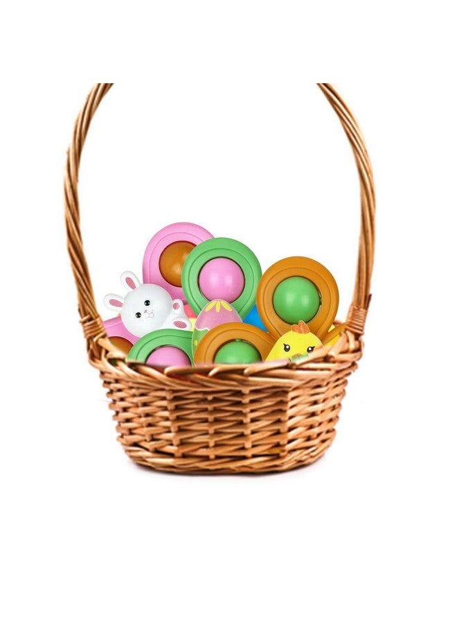 Jofan 3 Pack Easter Suction Cup Spinner Toys For Baby Toddlers Kids Easter Basket Stuffers Gifts Fillers Party Favors - Image 2