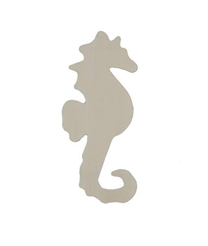 Creative Hobbies® 4 Inch Unfinished Wooden Shapes - Ready to Paint or Decorate Seahorse Shapes | 12 Pack - Image 4