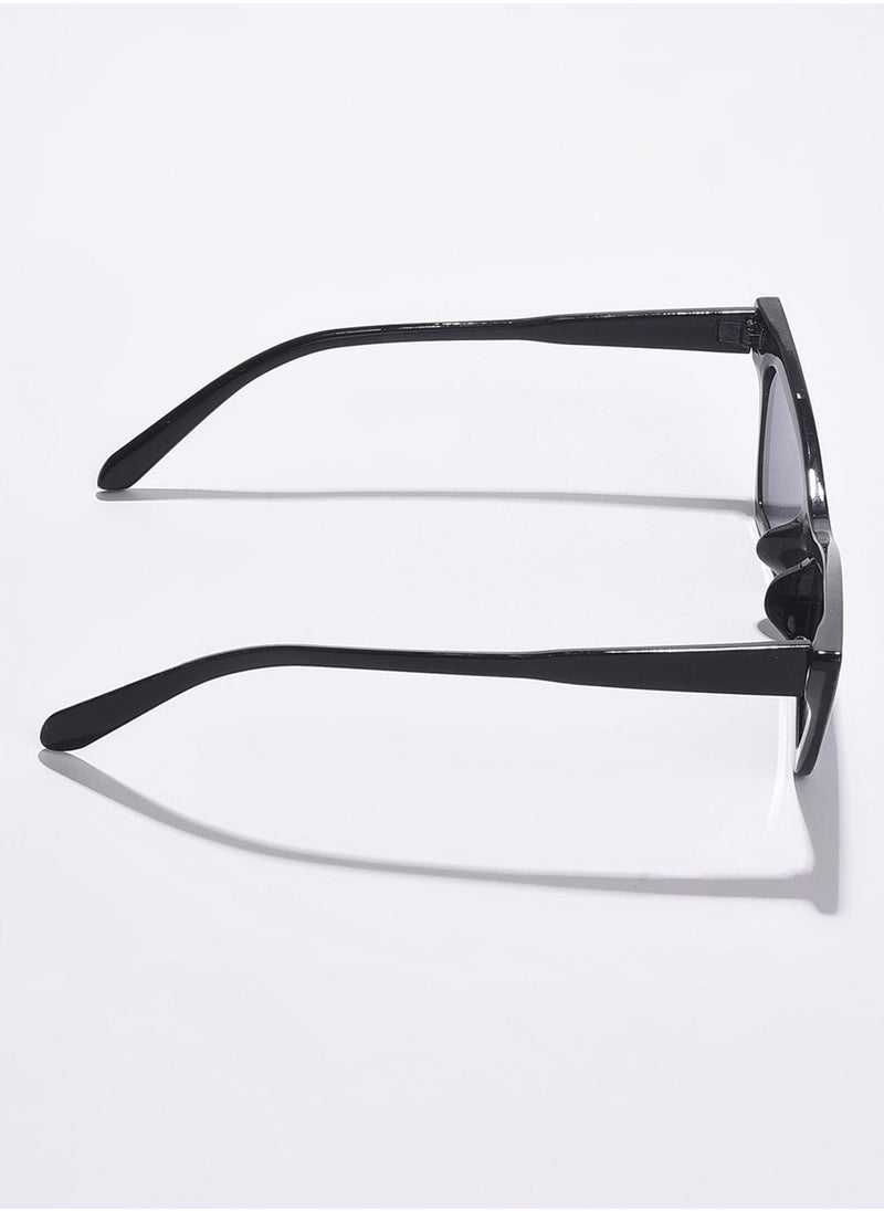Haute Sauce Black Lens Black Cateye Sunglasses  - Image 5