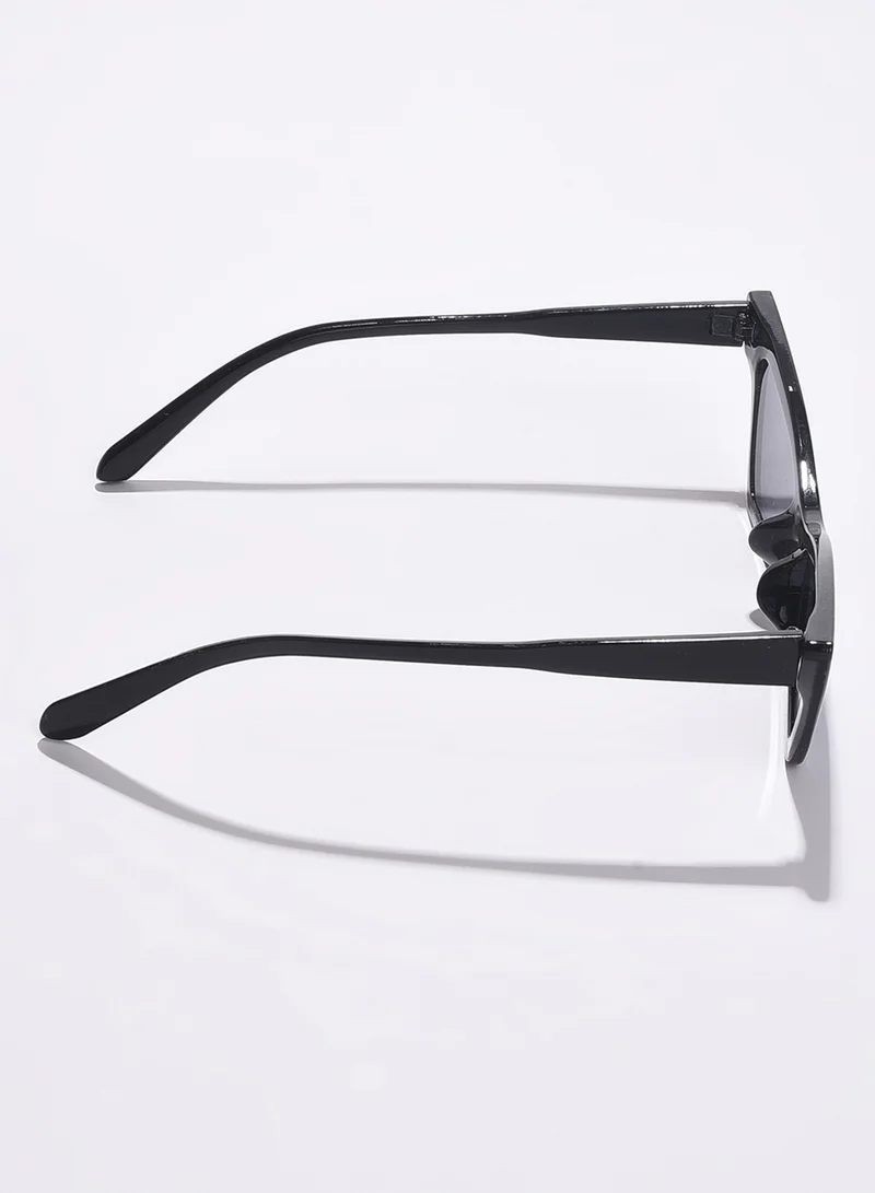 Haute Sauce Black Lens Black Cateye Sunglasses