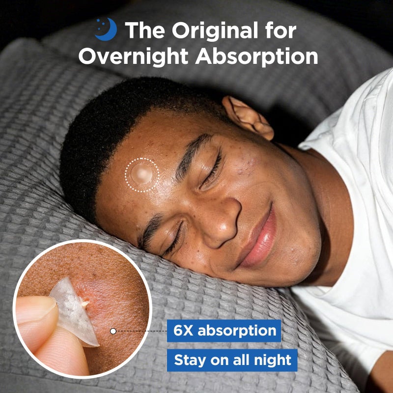 Glowpatch Pimple Patches for Face, Invisible Acne Patches 330 Count, Daytime Ultra Thin Spot Stickers for Covering Blemishes, Original Hydrocolloid Zit Patch 4 Sizes for Overnight Care (Day + Night) - Image 4