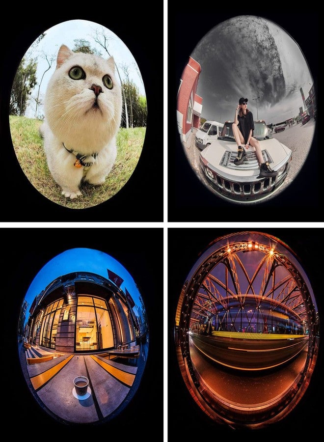 BIGBIGRIVER 210° Fisheye Lens, Professional Cell Phone Lens for iPhone,Samsung,Pixel,BlackBerry,Ipad,Notebook,Etc,Fish Eye Lens - Image 3
