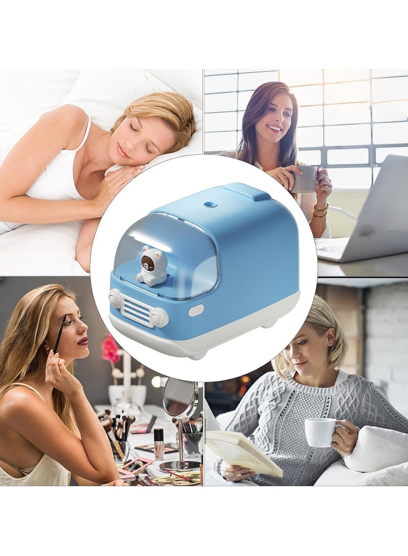 Cool Mist Humidifier | Bear Aroma Diffuser Humidifier - Aromatherapy Fragrant Oil Humidifier Vaporizer, Fragrant Oil Humidifier for Bathroom, Bedroom, Kitchen