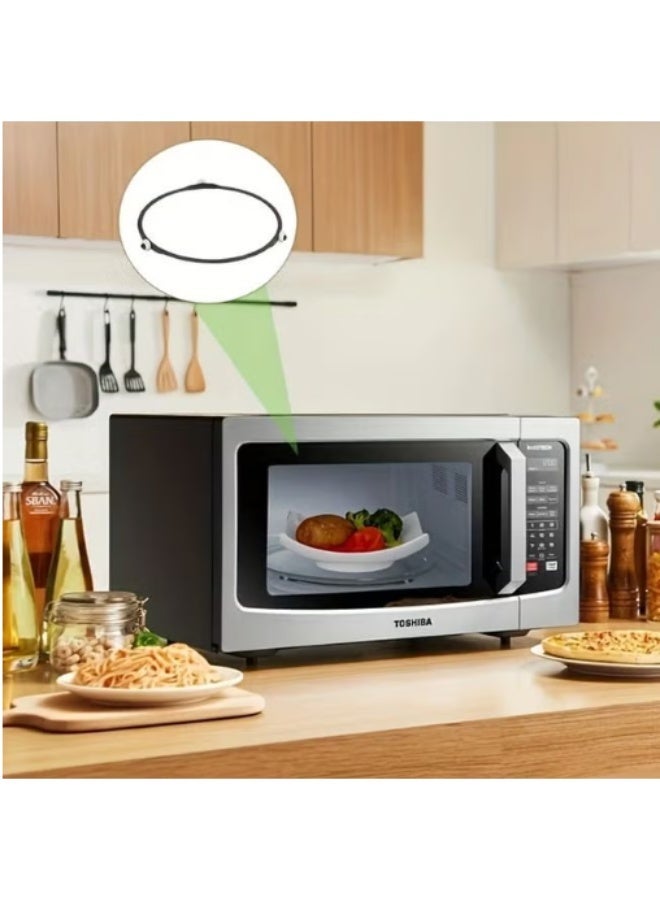 حجم القرص الدوار الميكروويف الحلقة 8.6 بوصة المنصات الدوارة المضادة للانزلاق التدفئة بالتساوي - Image 4