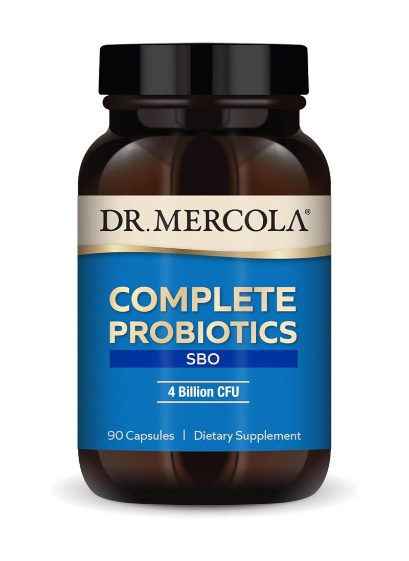 Dr. Mercola Complete Probiotics Sbo 4 Billion Cfu 90 Capsules Dietary Supplement  - Image 1