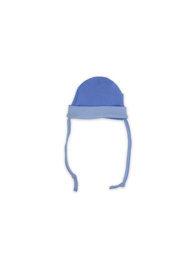 Baby Boys Cotton Beanie – Heart Embroidery - Image 2