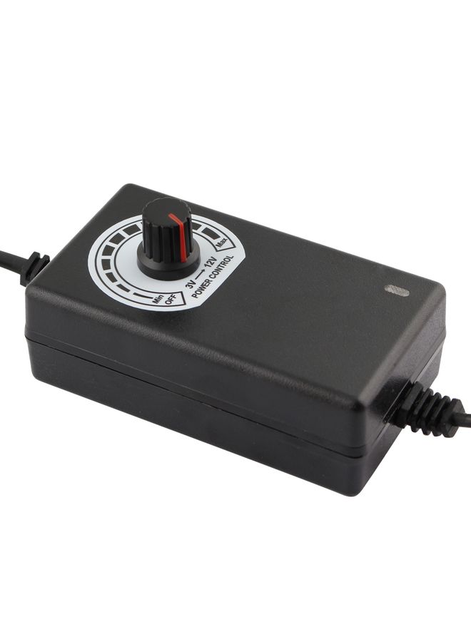 بيوينتي 12V Adjustable Power Supply Adapter AC DC 3V - 12V 2A 24W Universal Charger Voltage Regulator Driver EU Plug - Image 3