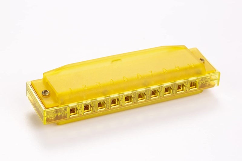 HOHNER Harmonica Translucent Harp C Yellow - Image 2