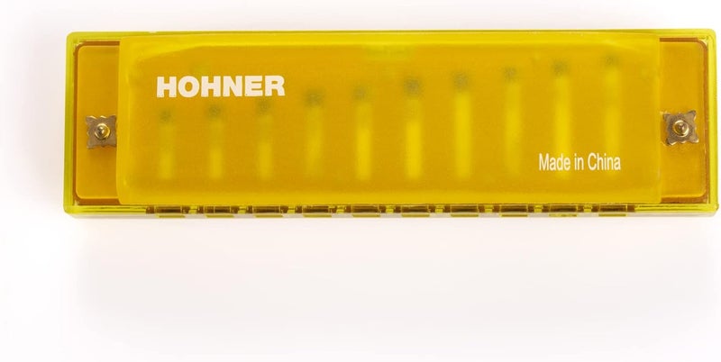 HOHNER Harmonica Translucent Harp C Yellow - Image 3